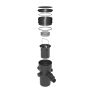 SiltGuard Silt Trap w Catchpit and Filter with Lid - 600mm Deep x 300mm Diameter