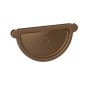 Galeco Steel Half Round Gutter Kit Copper Effect - 135mm Diameter