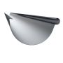 Galeco Steel Gutter - 135mm x 3mtr Graphite Grey