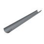 Galeco Steel Half Round Gutter Kit Graphite Grey - 135mm Diameter