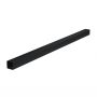 Galeco Square Steel Socket Downpipe Kit Black - 80mm Diameter