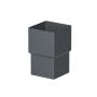 Galeco Square Steel Offset Downpipe Kit Grey - 80mm Diameter
