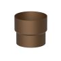 Galeco Steel Round Hopper & Downpipe Kit Copper Effect - 87mm Diameter