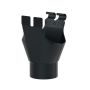 Galeco Steel Gutter Standard Shed Pack Apex Style Roof - 12x6 to 20x12 Black