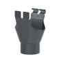 Galeco Steel Gutter Standard Shed Pack Apex Style Roof - 12x6 to 20x12 Graphite