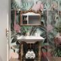 Acrylic Wall Panel - 896mm x 2400mm x 4mm Flamingo