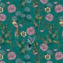 Acrylic Wall Panel - 896mm x 2400mm x 4mm Vintage Birds