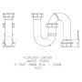 FloPlast S Trap - 32mm White