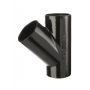 Push Fit Cast Iron Soil Branch - 135 Degree x 100mm
