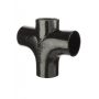 Push Fit Cast Iron Soil Double Branch - 92.5 Degree x 100mm
