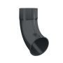 Lindab Steel Downpipe Shoe - 100mm Anthracite Grey