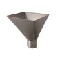 Lindab Magestic Steel Large Water Hopper - 100mm Galvanised