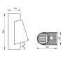Lindab Steel Vandal Reinforced Leaf Trap - 102mm Anthracite Metallic