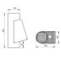 Lindab Steel Vandal Reinforced Leaf Trap - 102mm Black