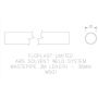 FloPlast Solvent Weld Waste Pipe - 32mm (I.D.) x 3mtr White