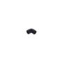 FloPlast Solvent Weld Waste Bend Knuckle - 90 Degree x 40mm Black