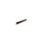 PVC Square Section - 15mm x 5mtr Rosewood