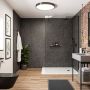 Laminate Wall Panel Tongue & Groove - 585mm x 2420mm x 11mm Terrazzo Noir