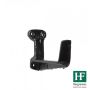 Cast Iron Box Gutter Fascia Bracket - 100mm Black