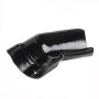 Cast Iron Beaded Half Round Gutter Right Hand Angle - 135 Degree x 125mm Black