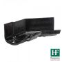 Cast Iron Ogee Gutter Internal Angle - 135 Degree x 115mm Black