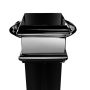 Cast Iron Square Eared Downpipe - 75mm x 914mm Black