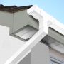300mm Agate Grey Woodgrain Fascia Board - 18mm x 5mtr