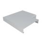 Aluminium Coping for 241-300mm Wall - 90 Degree Angle - 360mm Painted