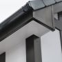 200mm Black Smooth Fascia Board - 18mm x 5mtr