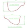 Cast Iron Ogee Gutter - 125mm x 1829mm Primed