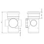 FloPlast Drainage Single Socket Access Pipe - 110mm