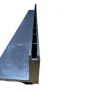 DekDrain Channel Slot Drain with Stainless Steel Edge A15 - 1mtr