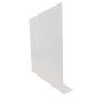 Aluminium Fascia L Profile Length - 210mm x 2mm x 3mtr White (9016 Matt)