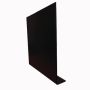 Aluminium Fascia L Profile Length - 175mm x 2mm x 3mtr Black (9005 Matt)