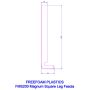 200mm Dark Grey Smooth Fascia Board - 18mm x 5mtr - Pack of 2