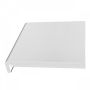 200mm White Woodgrain Fascia Board - 18mm x 5mtr - Pack of 2