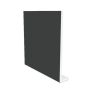 225mm Dark Grey Smooth Fascia Capping Board - 10mm x 5mtr - Pack of 2