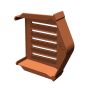 Dry Verge Eaves Starter - Terracota