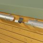 Galeco Steel Gutter Standard Shed Pack Apex Style Roof - 12x6-20x12 Galvanised