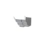 Cast Iron H16 Ogee Gutter External Angle - 135 Degree x 125mm Primed
