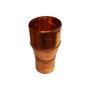 Copper Round Downpipe Reducer - 80mm x 60mm