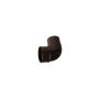 FloPlast Mini Gutter Bend - 92.5 Degree x 50mm Brown
