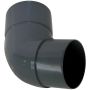 FloPlast Deepflow/ Hi-Cap Downpipe Offset Bend - 112.5 Degree x 80mm Grey