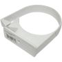 FloPlast Deepflow/ Hi-Cap Downpipe Clip - 80mm White
