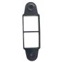 FloPlast Square Downpipe Spacer Bracket - 8mm Black