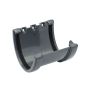 FloPlast Deepflow/ Hi-Cap Gutter Union Bracket - 115mm x 75mm Anthracite Grey