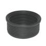 FloPlast Ring Seal Soil Rubber Boss Adaptor - 50mm Black