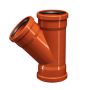 Drainage Junction Triple Socket - 45 Degree x 110mm - Pack of 12