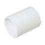 FloPlast Solvent Weld Waste Coupling - 40mm White - Pack of 2