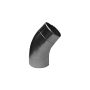 Zinc Round Downpipe Bend - 40 Degree x 80mm
